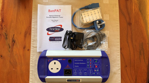 First stop portable pat tester - portable,