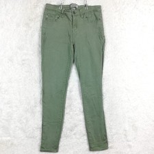 Judy Blue Womens Jeans Skinny Fit Denim Green Low Rise Stretch 7 28