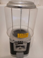 Candy Sweet Vending Dispenser Machine Table Top Coin Operated Jelly Beans 5.6kg