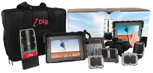 Idig touch excavator - touch, 2d