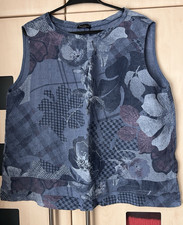 Luca Vanucci Blue Floral Print