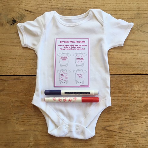 Personalise your own baby grow - personalise,