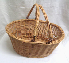 Vintage Wicker Shopping Basket