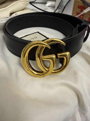 Gucci women leather belt - gg,