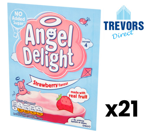 Angel delight added sugar - no,