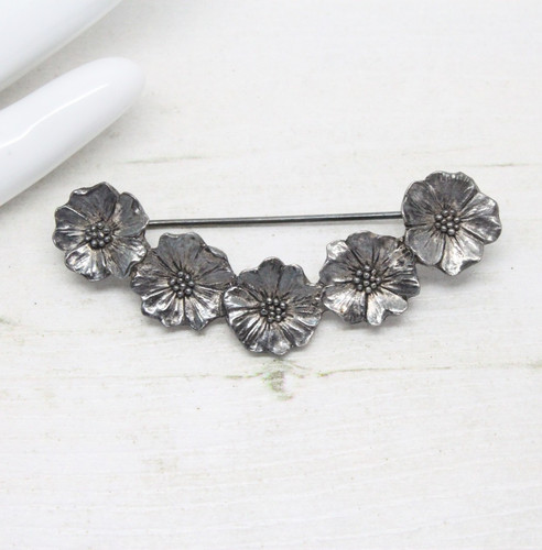 Vintage signed silver scenes - vintage,