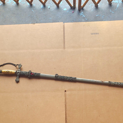 Decorative sword handle - decorative,