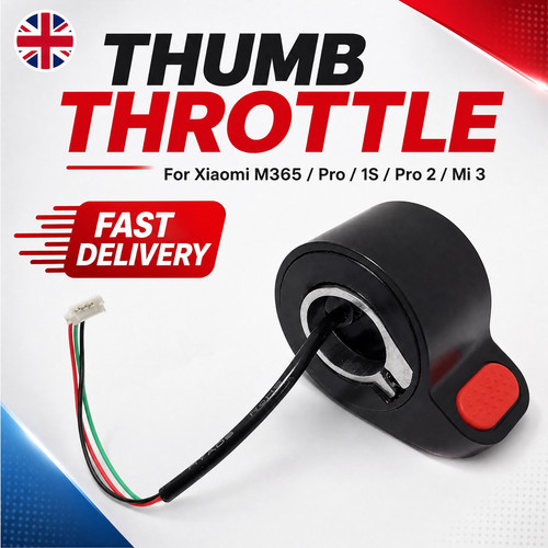 Thumb throttle for electric - thumb,