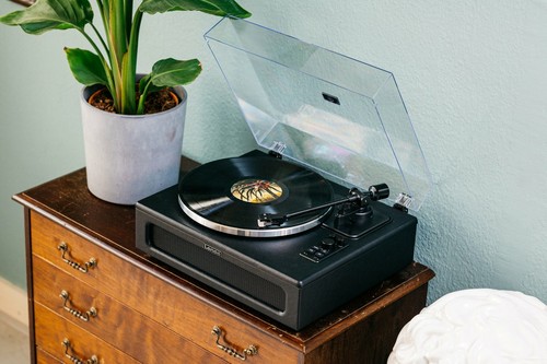 Lenco 430bk turntable - -,
