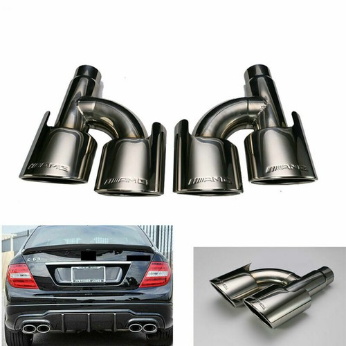 C63 exhaust end tips - end, for