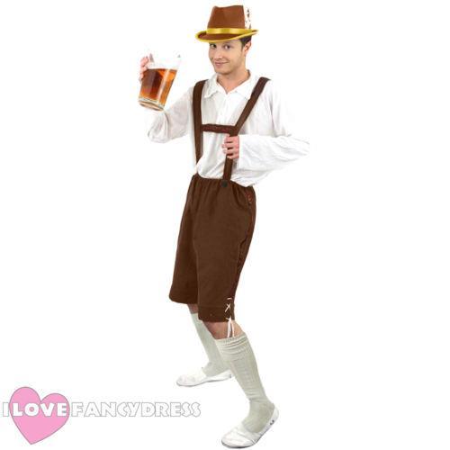Brown bavarian beer man - brown,