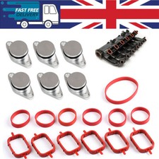 For Bmw 320d 330d 520d 525d 530d E46 E90 6X 22MM Swirl Flap Bungs With Gaskets❤