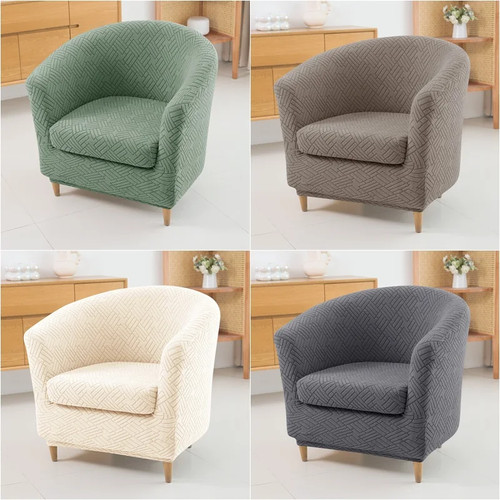 2pcs jacquard tub - tub, chair