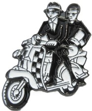 Ska Couple & Scooter Mod Pin