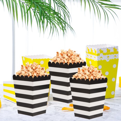 24pcs popcorn boxes paper - 24pcs,