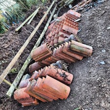 Reclaimed Clay Ridge Tiles