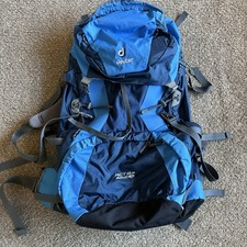 Deuter Act Lite 60 +10 SL Outsoor Hiking Backpack Blue