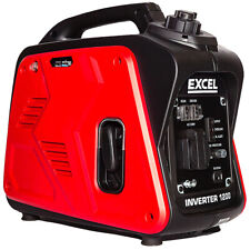 Excel Petrol Inverter Generator 4-Stroke Engine - 1200W Power Output, 60CC