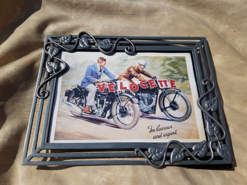 Retro style vintage velocette - retro,