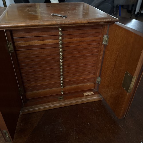Antique mahogany coins - mahogany,