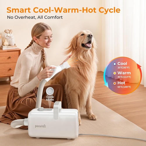 Pecute dog hair dryer - dog, dryer,