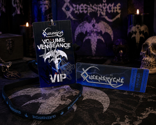 Queensryche signed vip pass - queensryche,
