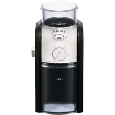 Krups GVX2 Burr Coffee Grinder, adjustable grind & quantity, colour Black/Silver