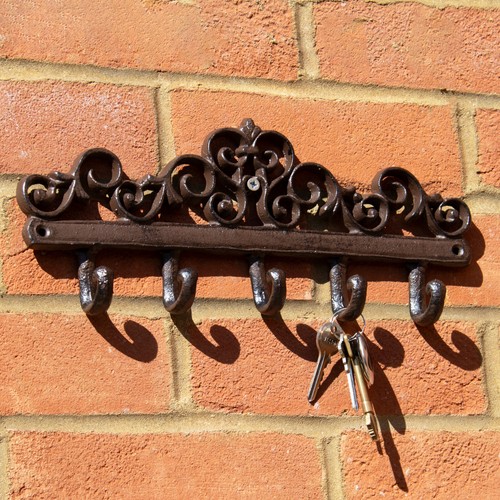 Lattice cast iron hook - lattice, coat