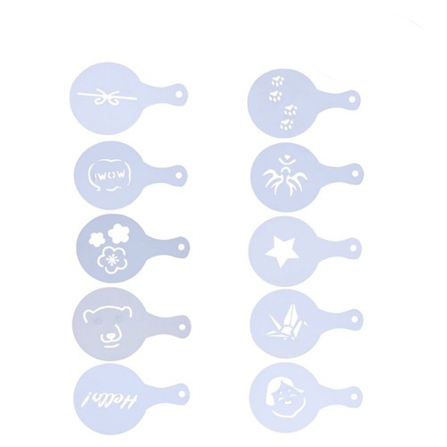 Pcs cappuccino decoration - 10,
