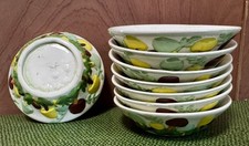 Set of 8 Merry Mushroom Arnel Bowls Vintage 1970s