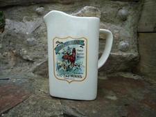 Water Jug Scotch Whisky John Peel Blend Collectable Bar Whiskey Glass Pub Gift