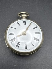 Antique 1845 Silver Pear Case