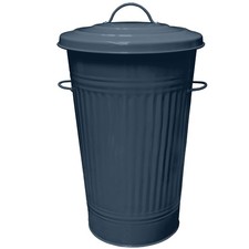 Retro Dustbin Metal Bin Waste