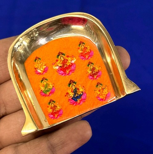 Brass ashtalakshmi enamel - ,