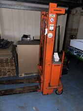 Electric 12V pallet stacker truck Forklift 500kg 380mm SLINGSBY