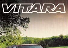 Suzuki Vitara 1993-1994 UK Market Brochure Soft Top Estate 3dr 5dr Sport JLX SE