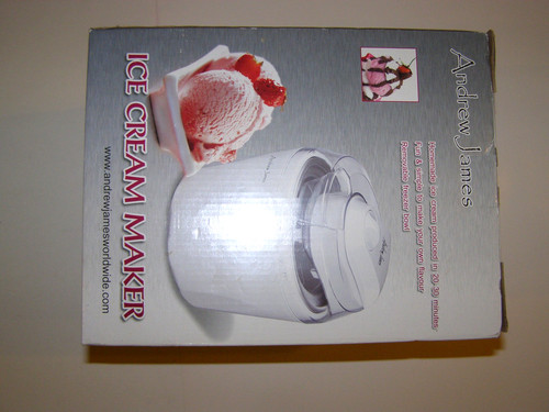 Andrew james ice cream - ice, maker