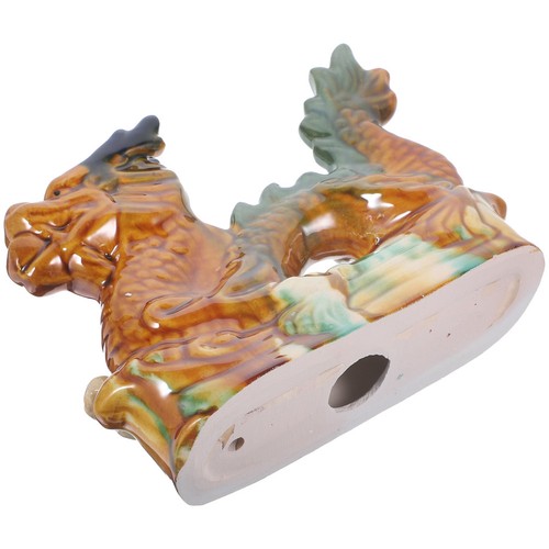 Elegant dragon statue garden - dragon,
