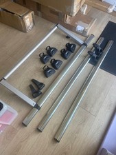 KammBar Roof Bars For VW T5 T6 Van With Rear Roller T53FL + KR29