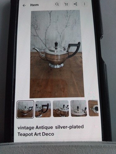 Art deco teapot footed tea - art,