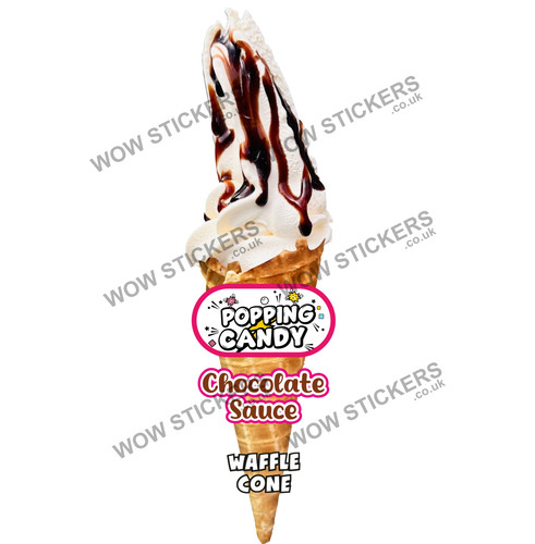 New ice cream van - new!!, sticker
