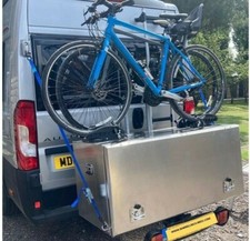 ALUMINIUM ALLOY STORAGE BOX CAMPERVAN MOTORHOME CARAVAN BACKBOX TOOLBOX L1000MM