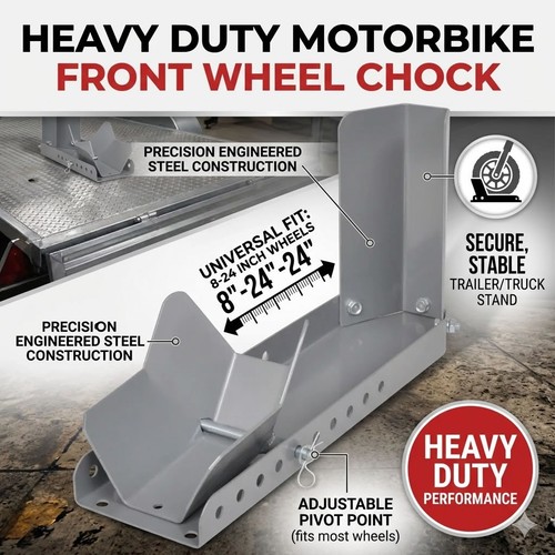 Heavy duty motorbike front - motorbike,
