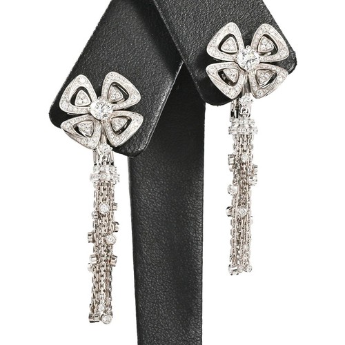 Bvlgari fiorever earrings k18 - bvlgari,