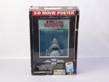 JAWS 1975 Movie 3D Poster Art