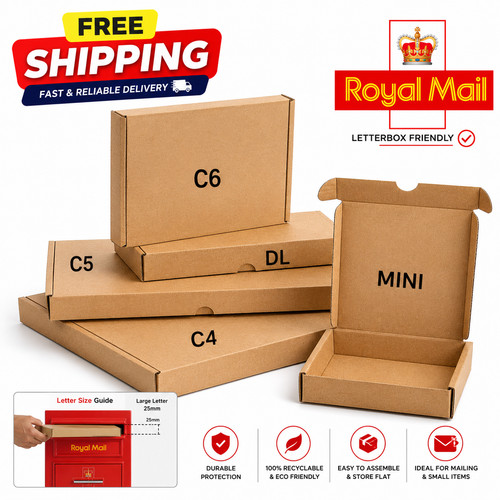 Large letter box - box, royal
