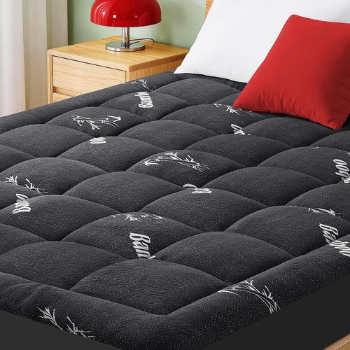 Bamboo mattress topper pillow - bamboo,