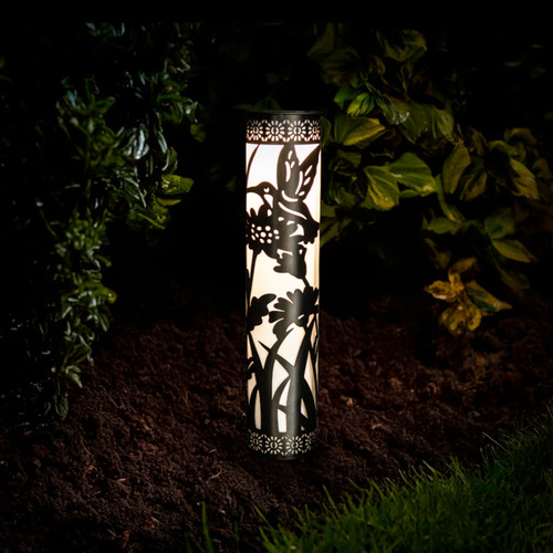 Hummingbird patterned garden - hummingbird,
