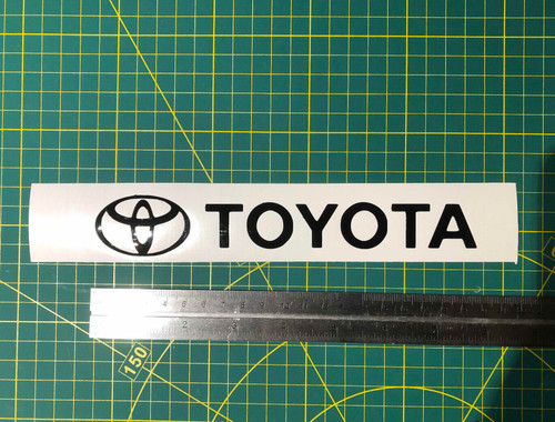 Toyota large sticker - sticker, decal