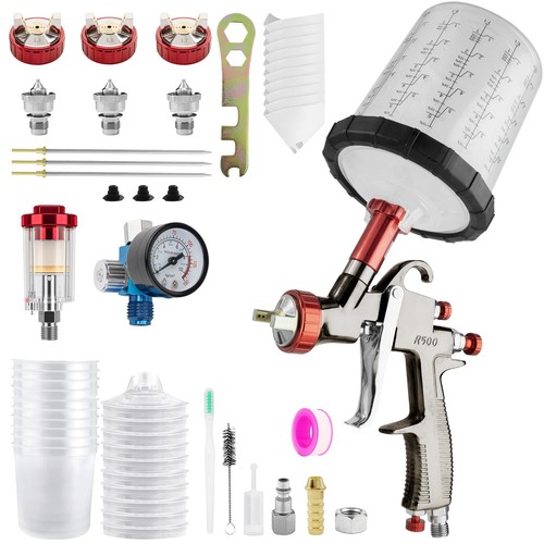 R500 lvlp air spray gun - gun, kit